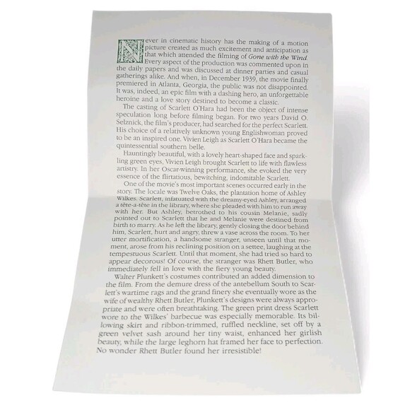 Franklin Mint Heirloom Vivien Leigh Doll Gone with The Wind Scarlett O Hara READ - Picture 5 of 7